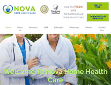 Tablet Screenshot of novahhc.com